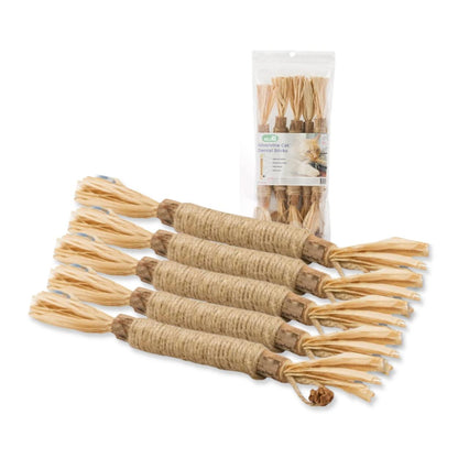 Bastões Dentais de Silvervine para Gatos