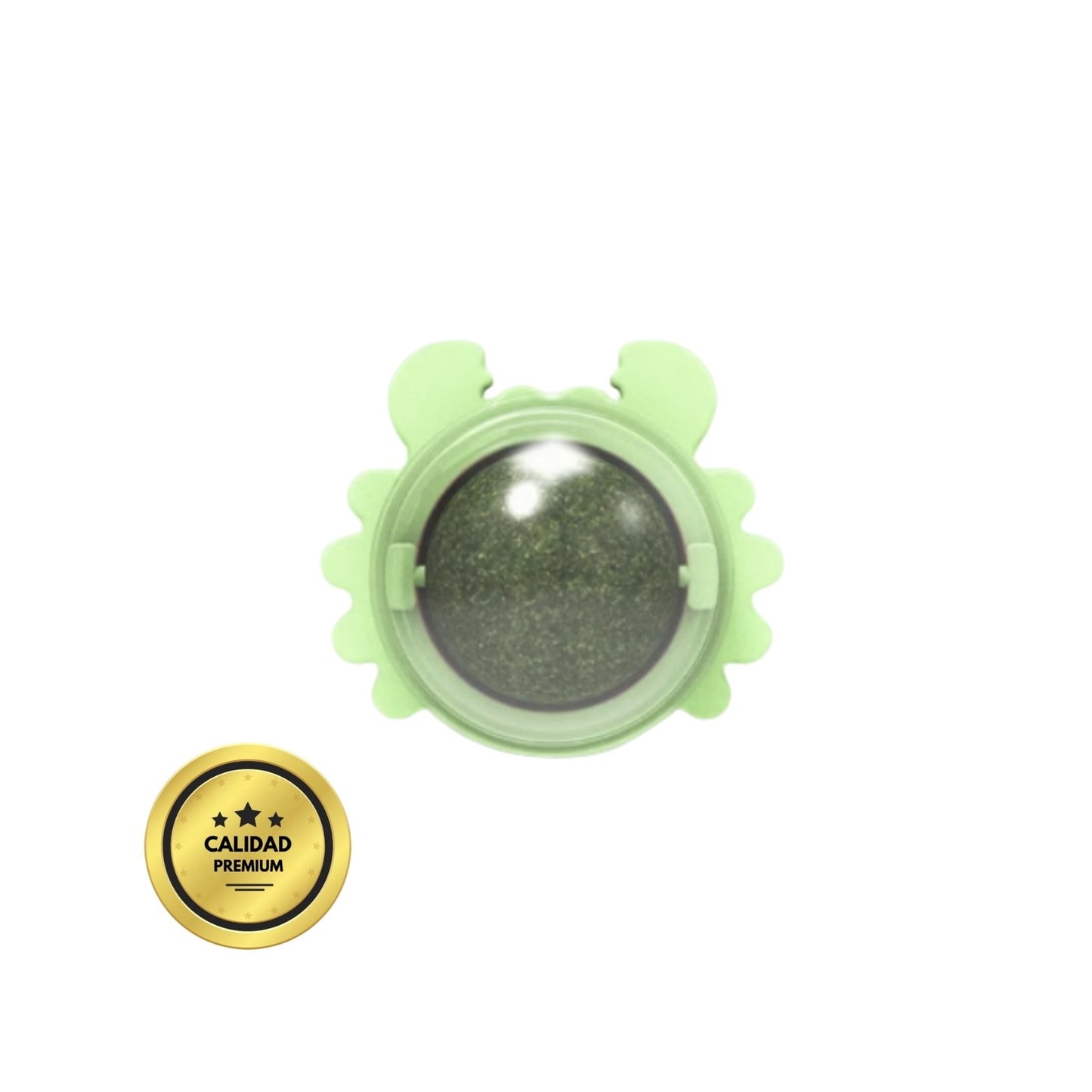 Bola de parede com erva-gateira