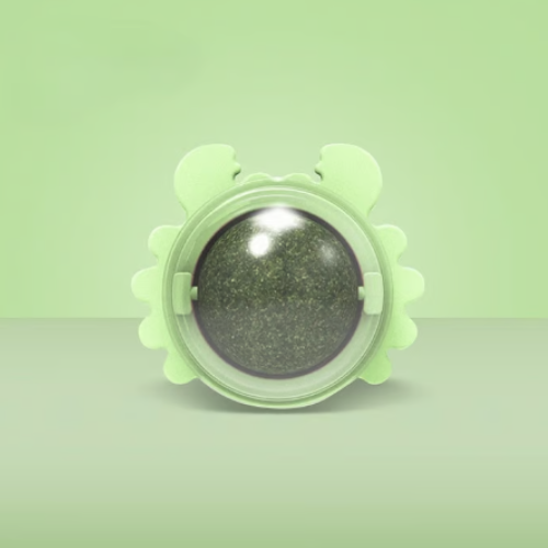 Bola de parede com erva-gateira