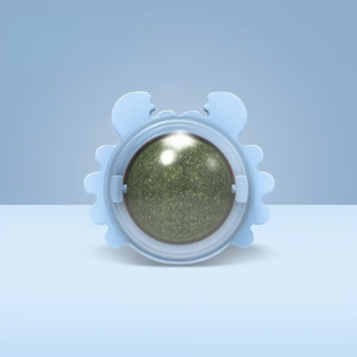 Bola de parede com erva-gateira