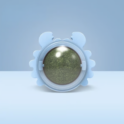 Bola de parede com erva-gateira