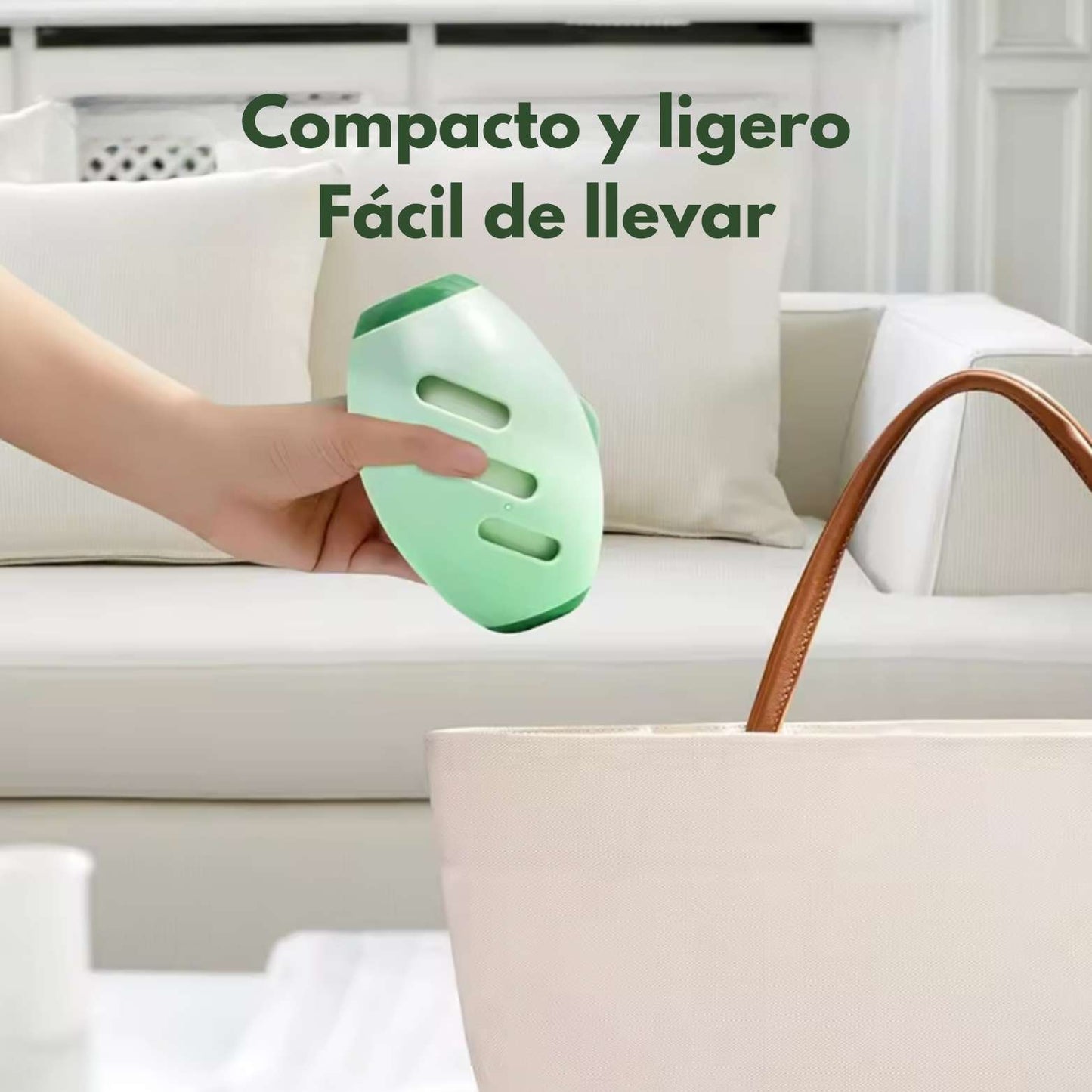 ROLOMÁGICO™ - Rolo reutilizável para fácil remoção de pelos de animais, fiapos e poeira