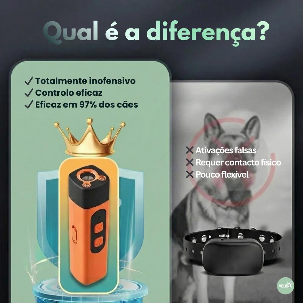 CalmPro – Treinador Ultrassónico para Cães – Pare os ladridos excessivos em segurança