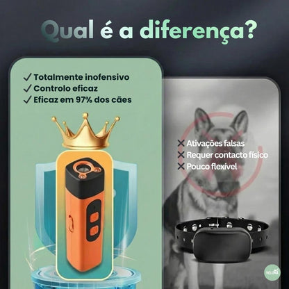 CalmPro – Treinador Ultrassónico para Cães – Pare os ladridos excessivos em segurança