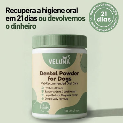Veluna Pó Dental para Cães