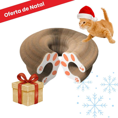GIROGATO – Brinquedo interativo 3 em 1 para gatos: arranhar, brincar e esconder-se