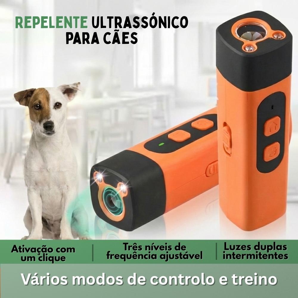 CalmPro – Treinador Ultrassónico para Cães – Pare os ladridos excessivos em segurança