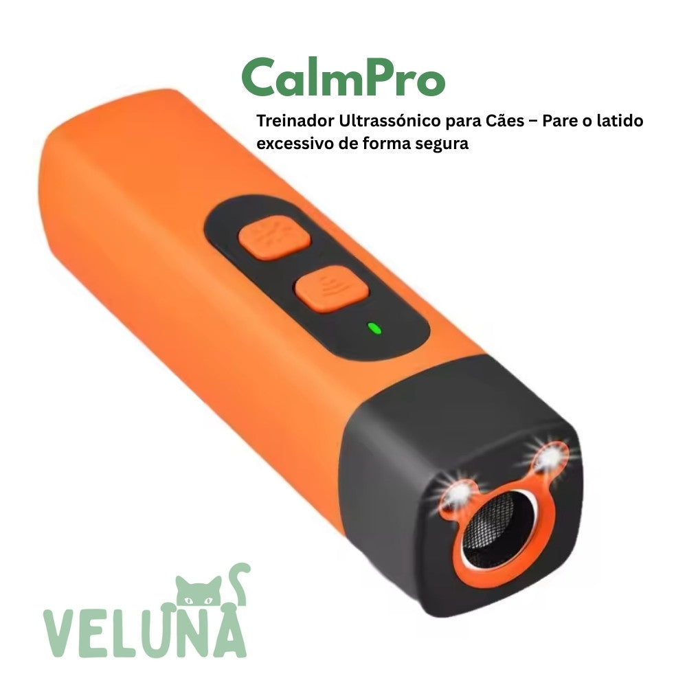 CalmPro – Treinador Ultrassónico para Cães – Pare os ladridos excessivos em segurança