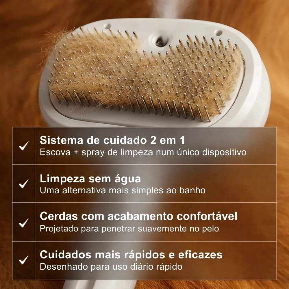 Veluna FreshBrush – Com Spray de Limpeza