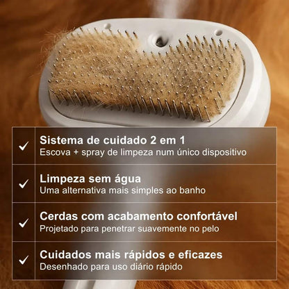 Veluna FreshBrush – Com Spray de Limpeza