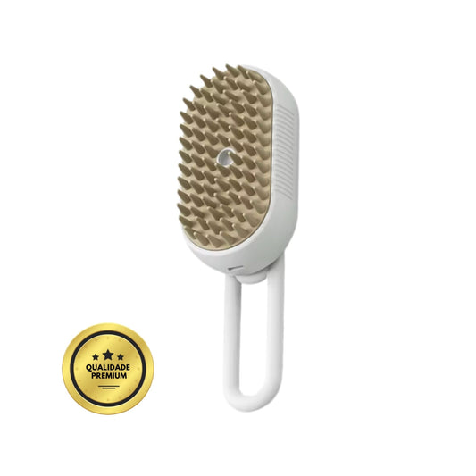 VAPOPELO ™ - A escova de vapor que desembaraça, limpa e hidrata o pêlo do seu animal de estimação em um passo