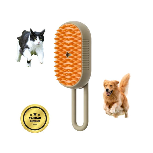 VAPOPELO ™ - A escova de vapor que desembaraça, limpa e hidrata o pêlo do seu animal de estimação em um passo