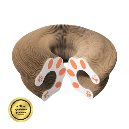 GIROGATO – Brinquedo interativo 3 em 1 para gatos: arranhar, brincar e esconder-se